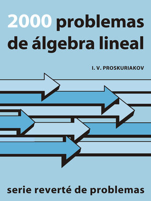 cover image of 2000 problemas de álgebra lineal
